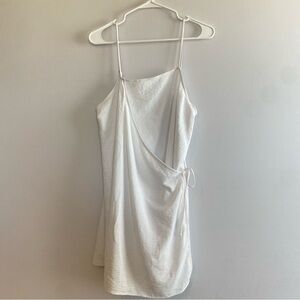BP White Sleeveless Spaghetti Strap Slip Dress‎